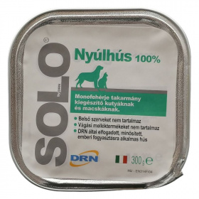 Solo monoprotein (nyúlhús) diétás táp 300g