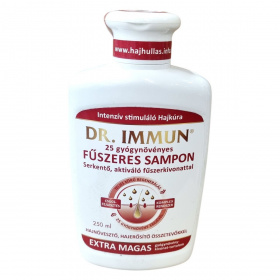 Dr. Immun 25 gyógynövényes hajsampon serkentő fűszerkivonattal 250ml