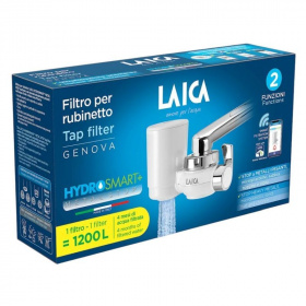 Laica Genova Metal Stop csapra szerelhető vízszűrő 1db
