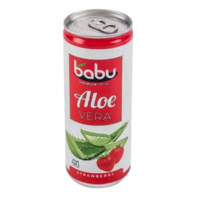 Babu aloe vera ital - eper 240ml
