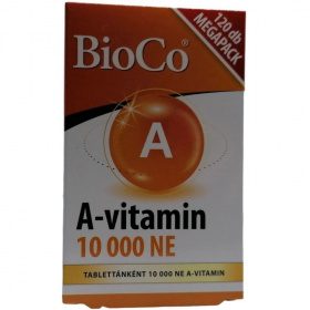 Bioco A-vitamin (10000NE) tabletta 120db