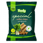 Foody Free gluténmentes special köles chips medvehagymával 45g Foody Free gluténmentes special köles chips medvehagymával 45g
