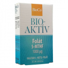 Bioco bioaktív Folát 5-MTHF 1000µg tabletta 30db Bioco bioaktív Folát 5-MTHF 1000µg tabletta 30db