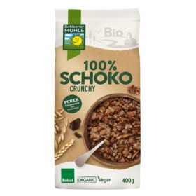 Bohlsener Mühle bio crunchy - 100% étcsokoládés 400g