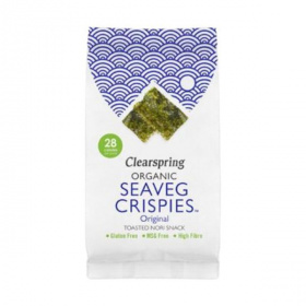 Clearspring bio ropogós tengeri alga snack eredeti 4g