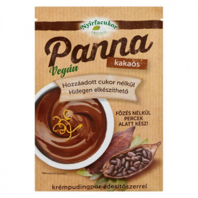 Nyírfacukor panna hidegen keverhető puding - csokoládé 50g