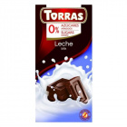 Torras gluténmentes tejcsokoládé hozzáadott cukor nélkül 75g Torras gluténmentes tejcsokoládé hozzáadott cukor nélkül 75g
