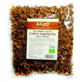 Naturgold bio tönköly fodros nagykocka tészta - teljes őrlésű 250g