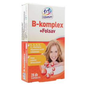 1x1 Vitamin B-komplex+folsav filmtabletta 28db