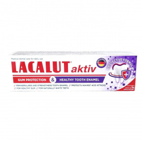 Lacalut fogkrém - aktiv, fogíny-zománc 75ml