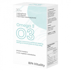 Bio Vitality Omega3 O3 zselé kapszula 30db