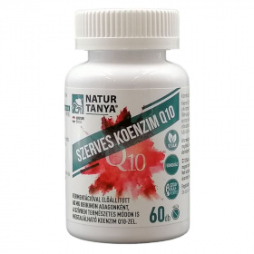 Natur Tanya szerves koenzim Q10 fermentált növényi CoQ10 (ubikinon) tabletta 60db