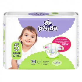 Panda nadrágpelenka - junior (12-25kg) 36db