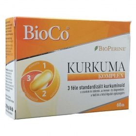 Bioco kurkuma komplex kapszula 60db - kiarusítás