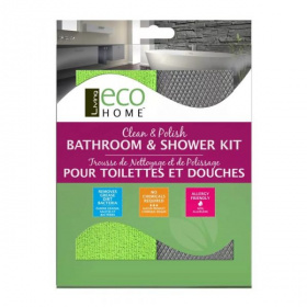 EcoHome fürdőszobai és konyhai Takarító kendő 2db