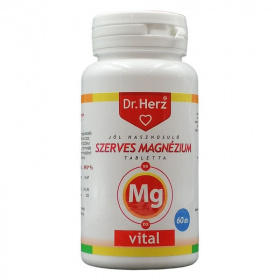 Dr. Herz szerves magnézium + B6 + D3-vitamin tabletta 60db