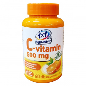 1x1 Vitamin C-vitamin 500mg rágótabletta 60db