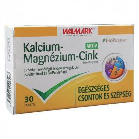 Walmark kalcium-magnézium-cink AKTÍV tabletta 30db