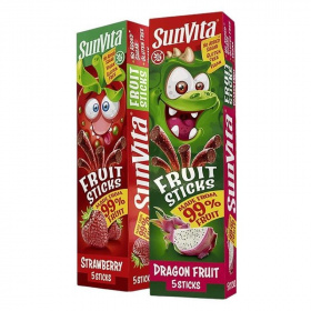 Sunvita fruit sticks - sárkánygyümölcs 5db