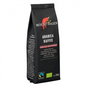 Mount Hagen bio arabica kávé - őrölt, koffeinmentes 250g