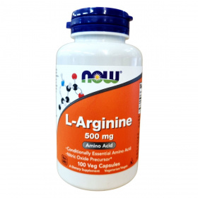 Now L-arginine 500mg kapszula 100db