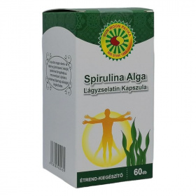 Sun Moon Spirulina (zöld alga) 1000mg lágyzselatin kapszula 60db