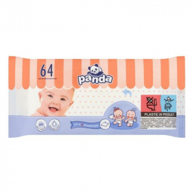Panda nedves babatörlőkendő - classic 64db