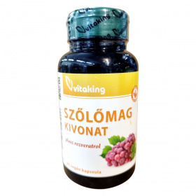 Vitaking Grapeseed (Szőlőmag őrlemény - kékszőlő) 400mg kapszula 80db