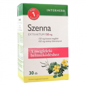 Interherb Szenna Extraktum 150mg kapszula 30db