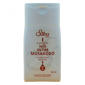 Sába női intim mosakodó (illatmentes) 100ml