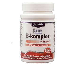 JutaVit B-komplex + folsav tabletta 60db