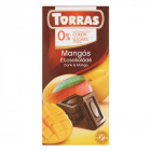 Torras glutén-, és cukormentes étcsokoládé - mangó 75g Torras glutén-, és cukormentes étcsokoládé - mangó 75g