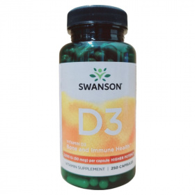Swanson D3-vitamin 2000NE kapszula 250db