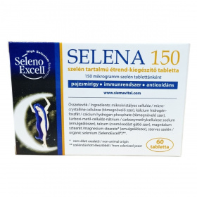 Selena 150 szelén tartalmú tabletta 60db