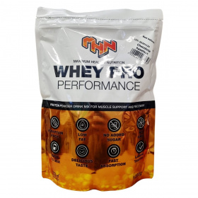 MHN Whey Pro Performance tejsavó fehérje - mogyorós csoki 1000g
