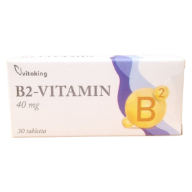 Vitaking B2-vitamin 40mg kapszula 30db - kifutó