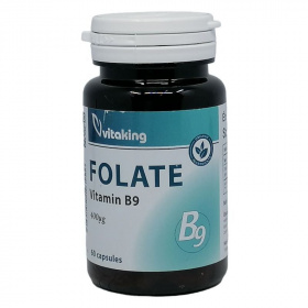 Vitaking Folate B9 (folát - folsav) 400µg kapszula 60db