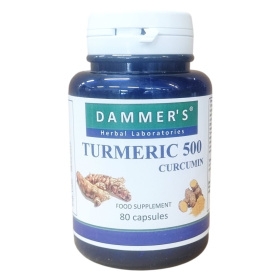 Dammer's Turmeric (kurkuma por) 500mg kapszula 80db