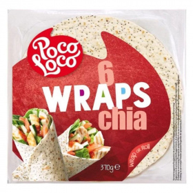 Poco Loco chia magos tortilla 370g