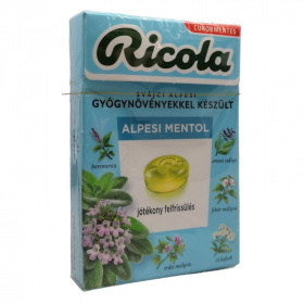 Ricola Alpin Fresh gyógynövényes cukorka 40g