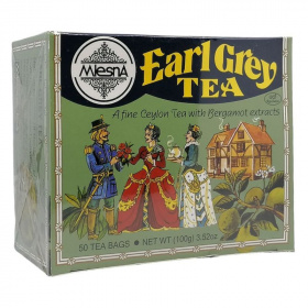 Mlesna Earl Grey fekete tea 50db