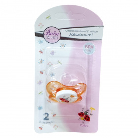 Baby Bruin játszócumi szilikon 2/L katica 1db
