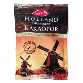 Thymos zsírszegény 10-12% holland kakaópor 100g