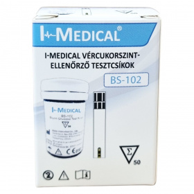 I-Medical tesztcsík vércukorszint mérőhöz 50db
