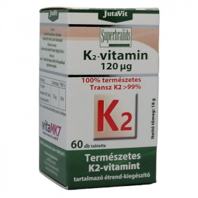 JutaVit K2-vitamin 120μg tabletta 60db