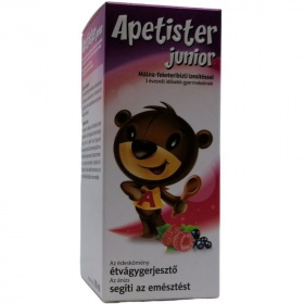 Apetister Junior oldat (málna-feketeribizli) 100ml