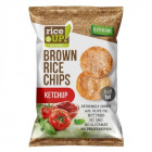 Rice Up barna rizs chips - ketchup 60g Rice Up barna rizs chips - ketchup 60g