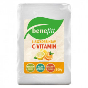 Benefitt L-Aszkorbinsav C-vitamin italpor 500g