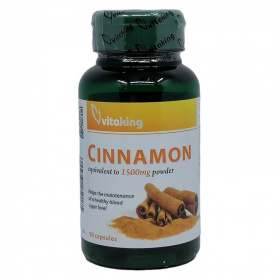 Vitaking Cinnamon (Fahéj kéreg) 375mg kapszula 90db