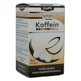 JutaVit koffein 100mg tabletta 70db